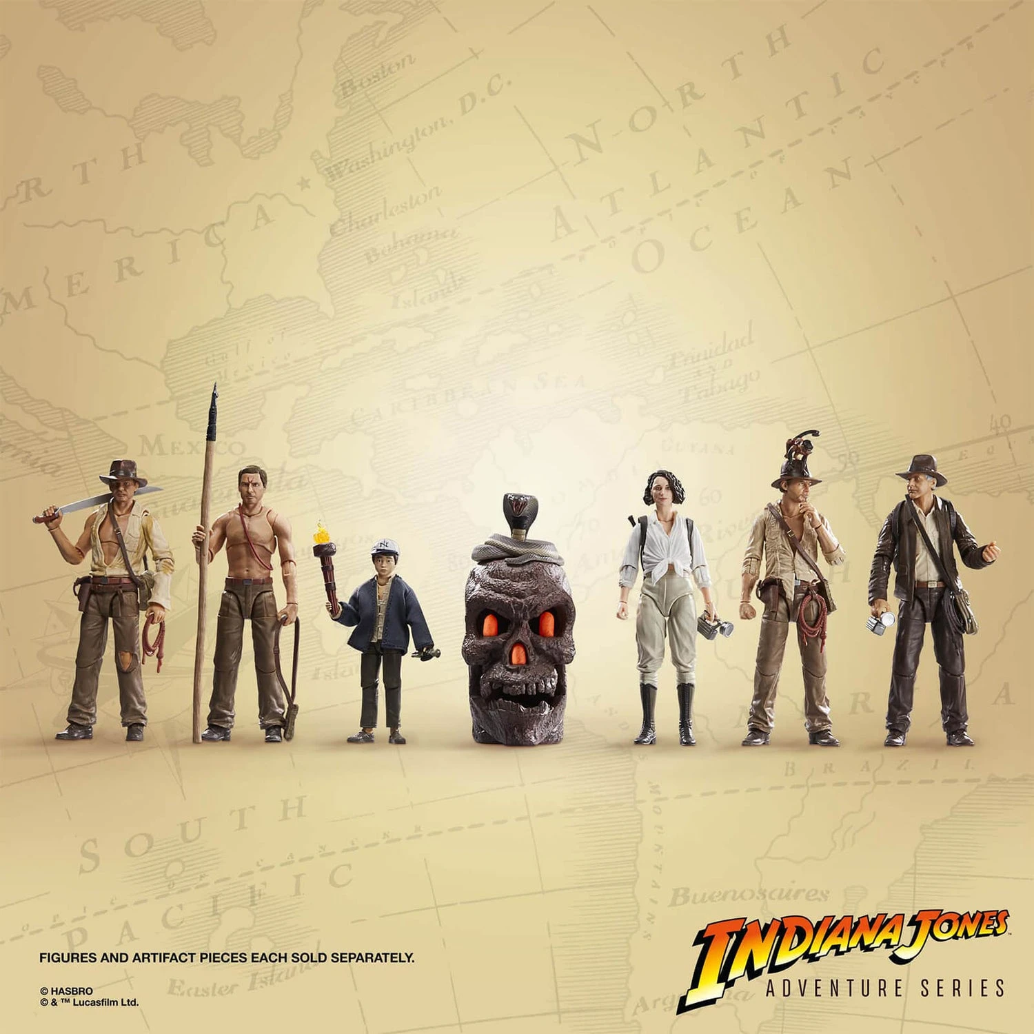 Hasbro Indiana Jones Adventure Series Indiana Jones (Dial Of Destiny) Action Figure 12 Hasbro Indiana Jones Adventure Series Indiana Jones (Dial Of Destiny) Action Figure - Image 10
