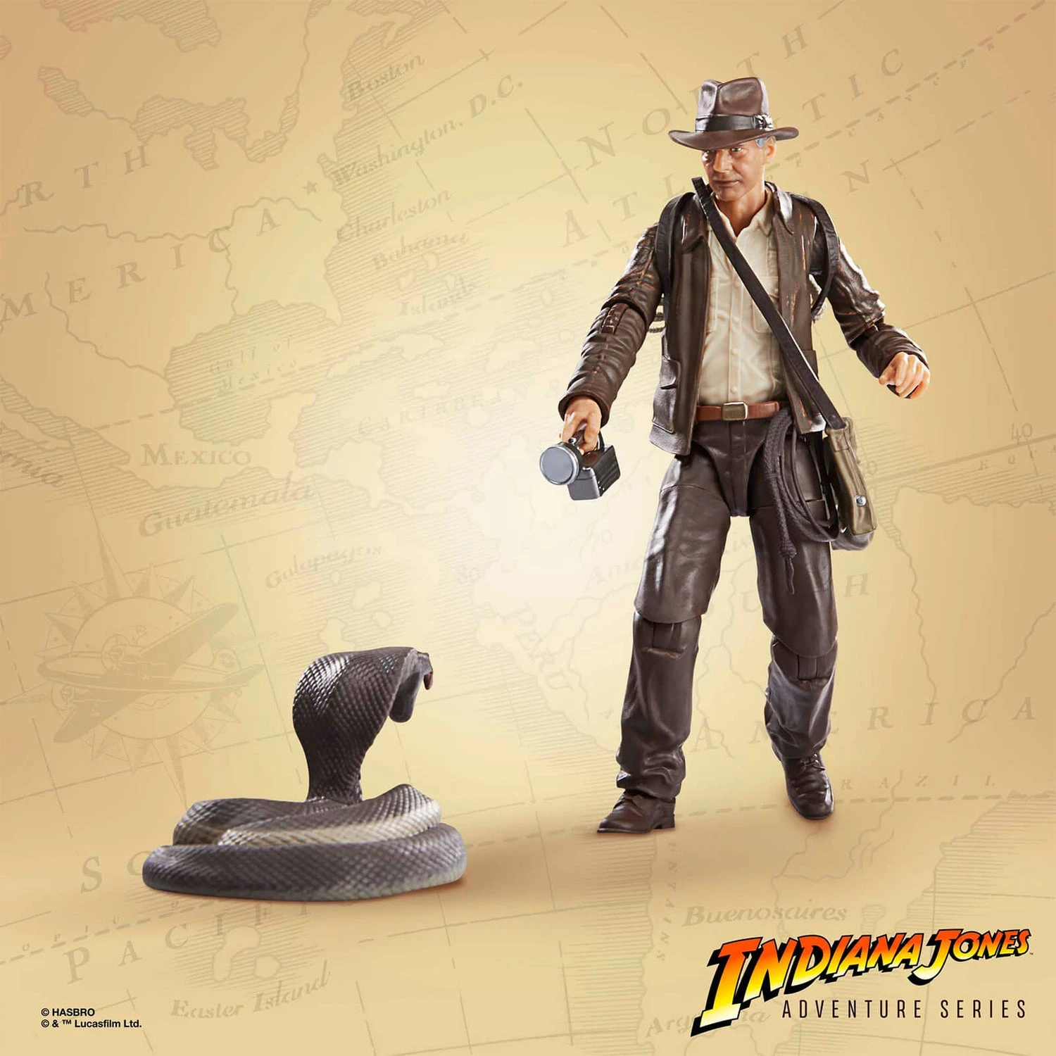 Hasbro Indiana Jones Adventure Series Indiana Jones (Dial Of Destiny) Action Figure 4 Hasbro Indiana Jones Adventure Series Indiana Jones (Dial Of Destiny) Action Figure - Image 2