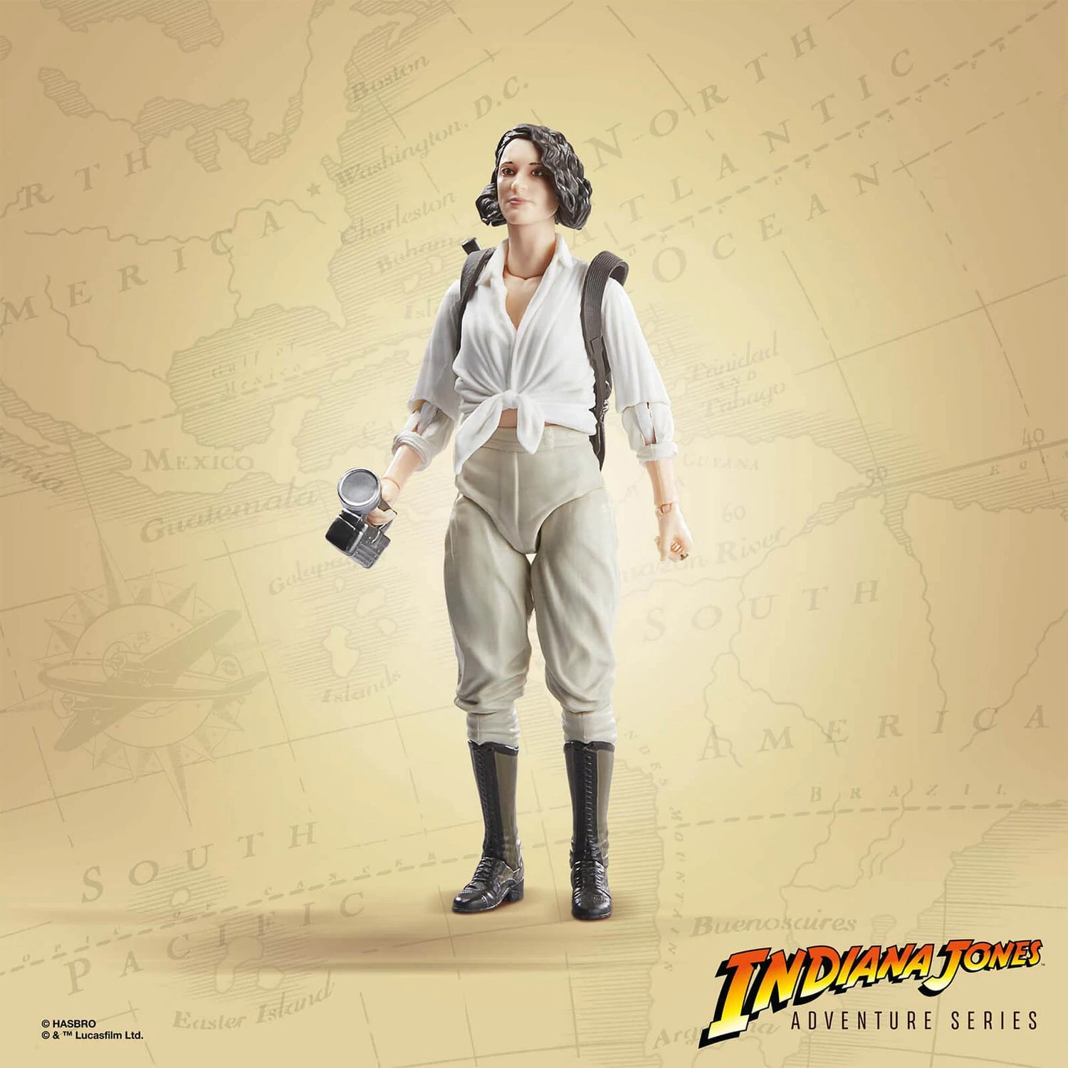 Hasbro Indiana Jones Adventure Series Helena Shaw (Dial Of Destiny) Action Figure 4 Hasbro Indiana Jones Adventure Series Helena Shaw (Dial Of Destiny) Action Figure - Image 2