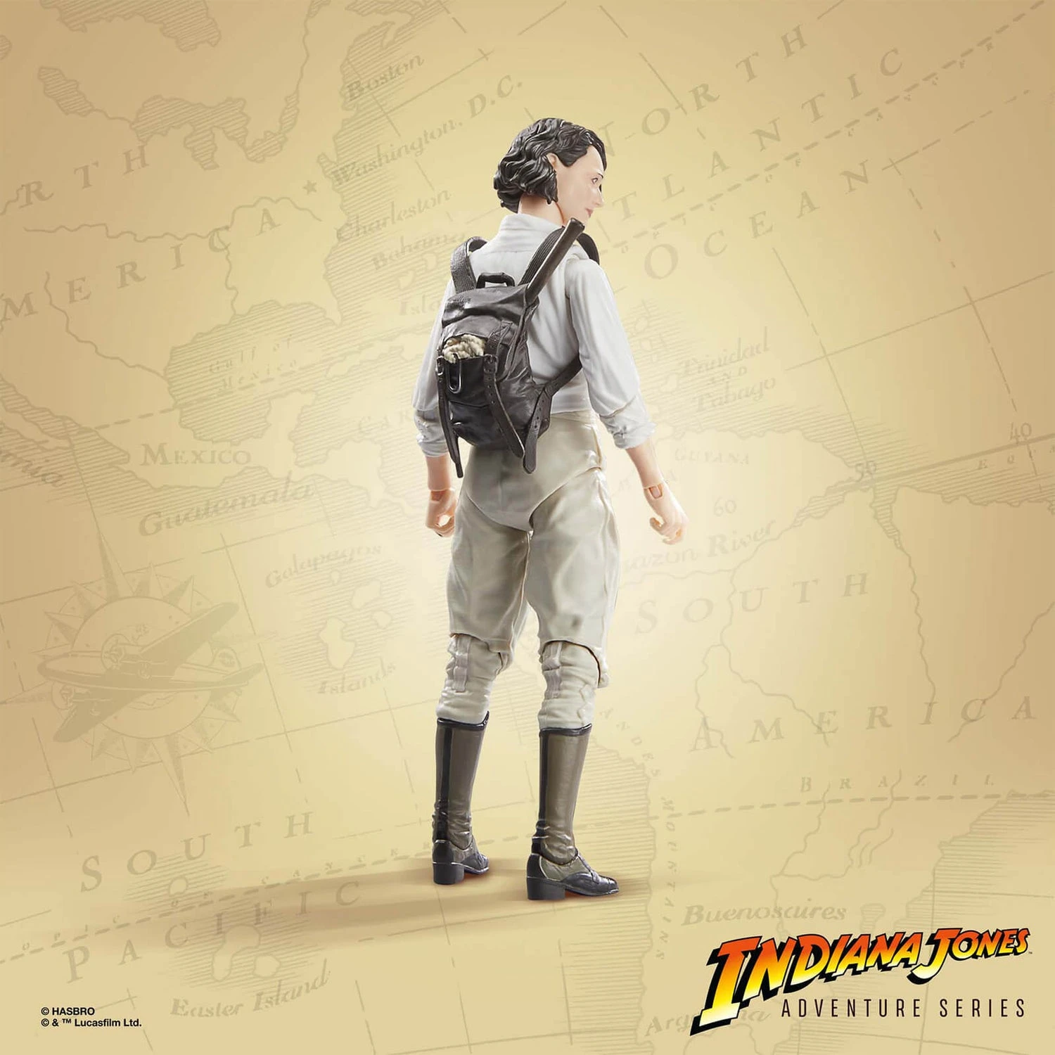 Hasbro Indiana Jones Adventure Series Helena Shaw (Dial Of Destiny) Action Figure 5 Hasbro Indiana Jones Adventure Series Helena Shaw (Dial Of Destiny) Action Figure - Image 3