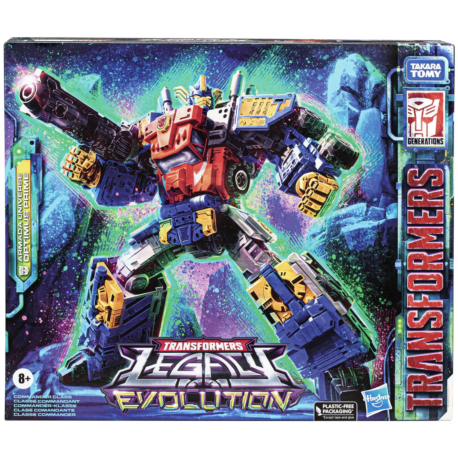 Hasbro Transformers Legacy Evolution Commander Armada Universe Optimus Prime Action Figure 5 Hasbro Transformers Legacy Evolution Commander Armada Universe Optimus Prime Action Figure - Image 3