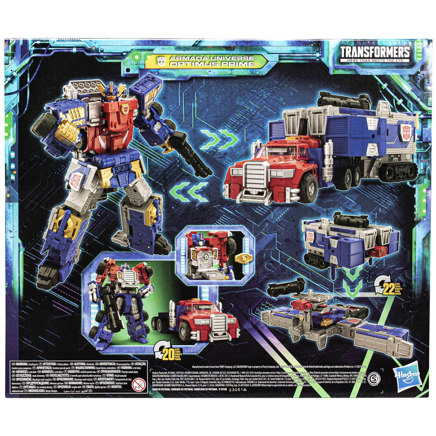 Hasbro Transformers Legacy Evolution Commander Armada Universe Optimus Prime Action Figure 6 Hasbro Transformers Legacy Evolution Commander Armada Universe Optimus Prime Action Figure - Image 4