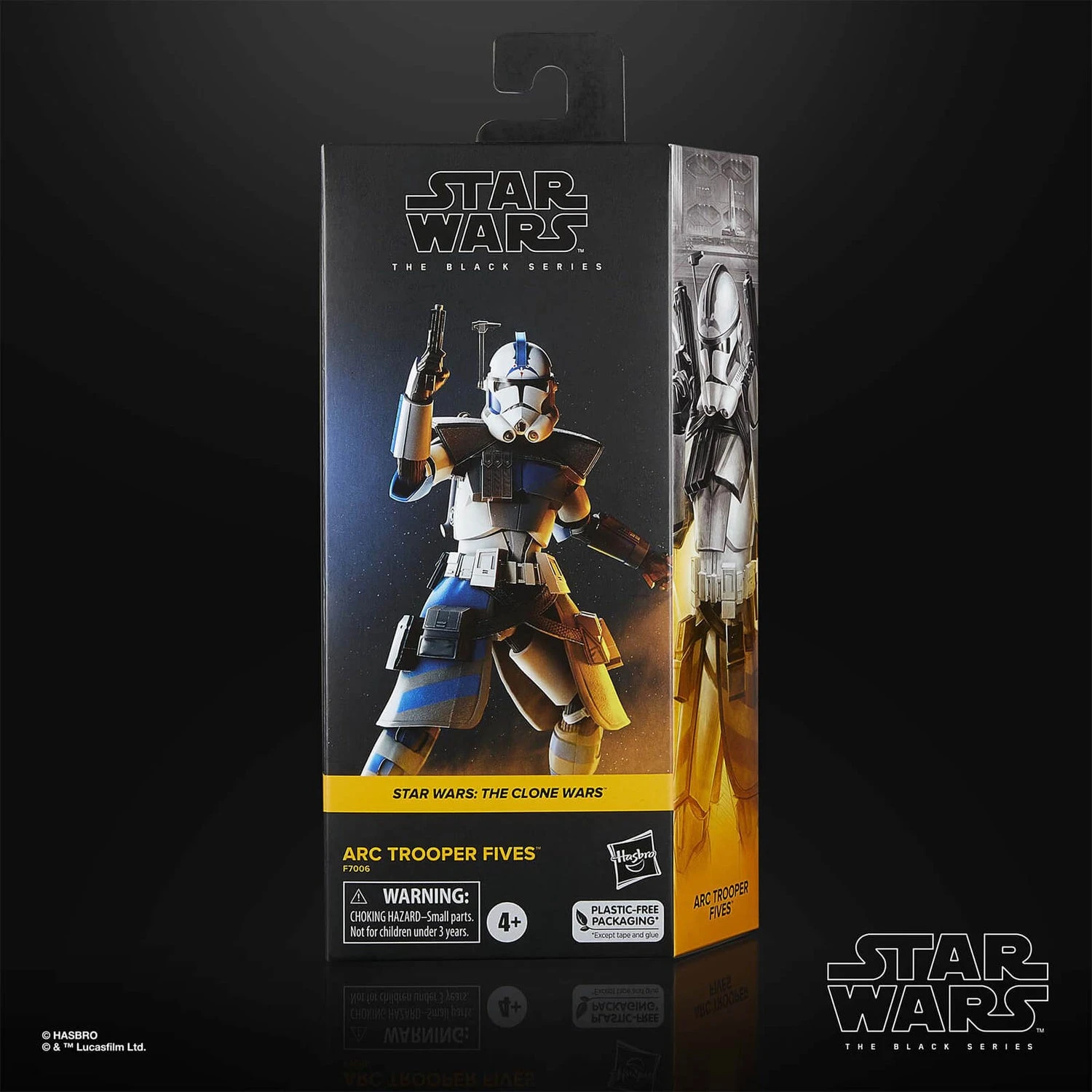Hasbro Star Wars The Black Series ARC Trooper Fives (The Clone Wars) Action Figure 8 Hasbro Star Wars The Black Series ARC Trooper Fives (The Clone Wars) Action Figure - Image 6