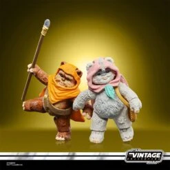 Hasbro Star Wars The Vintage Collection Wicket & Kneesaa (Star Wars: Ewoks) Action Figures 2-Pack -Action Figures Shop 14643164 9605049602637165