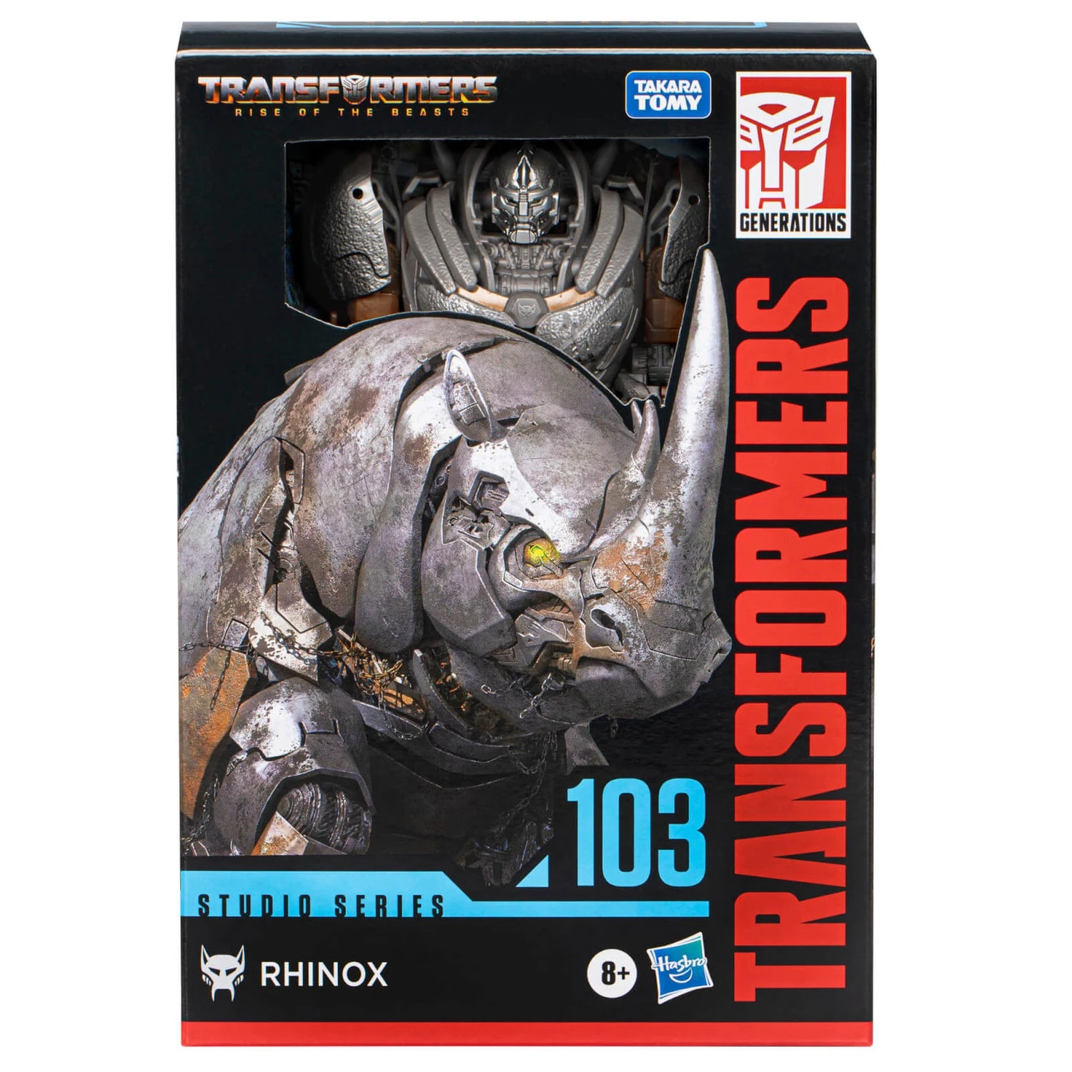 Hasbro Transformers Studio Series Voyager 103 Rhinox Action Figure 6 Hasbro Transformers Studio Series Voyager 103 Rhinox Action Figure - Image 4