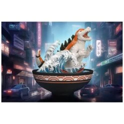 Mighty Jaxx Sushizilla By Ilustrata 10" Collectible Figure -Action Figures Shop 14767365 1395054784169788