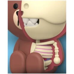 Mighty Jaxx XXRAY PLUS Brown And Sally 7.5" Collectible Figure 22 Mighty Jaxx XXRAY PLUS Brown And Sally 7.5" Collectible Figure -Action Figures Shop 14767367 2035054785126668