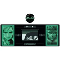 Metal Gear Solid Xl Desk Pad And Coaster Set By Fanattik