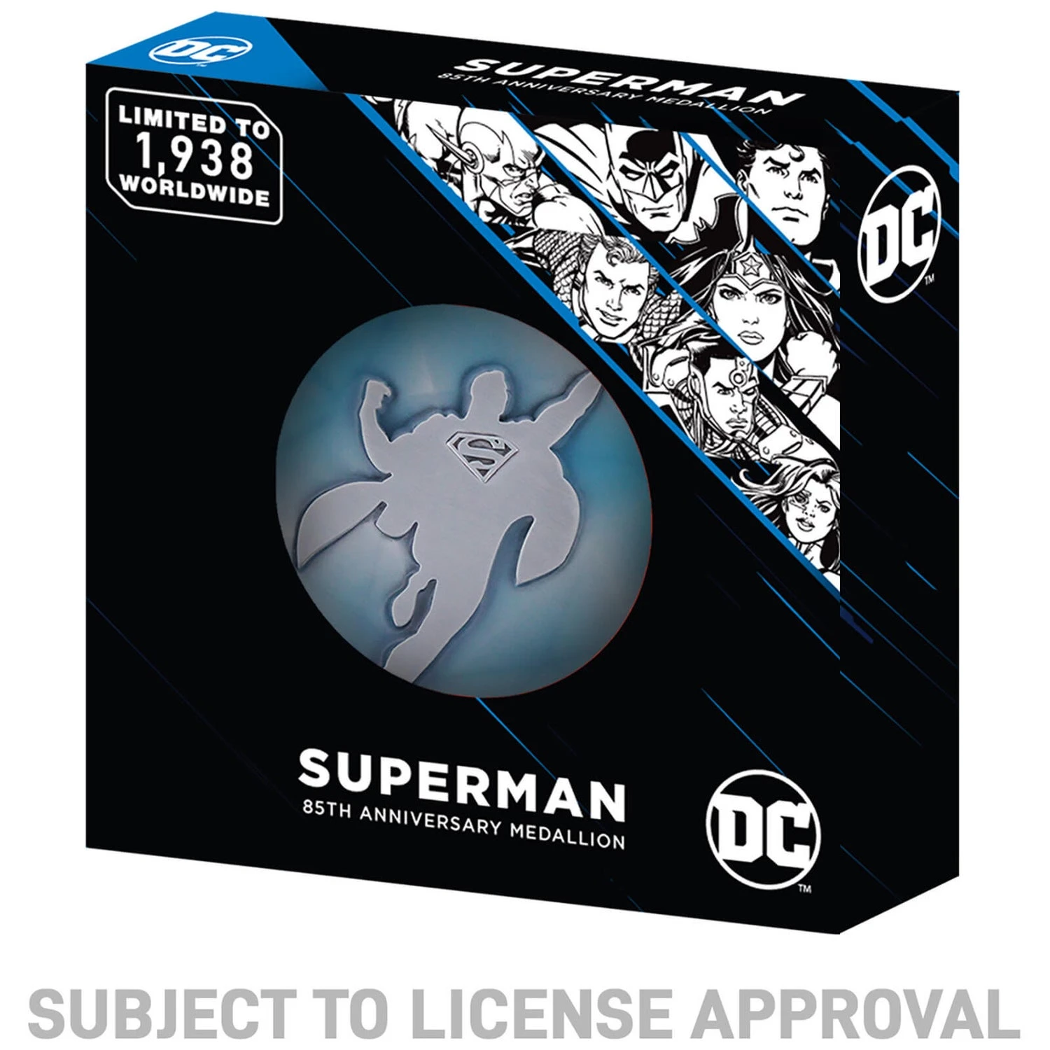 Superman 85th Anniversary Medallion 6 Superman 85th Anniversary Medallion - Image 4