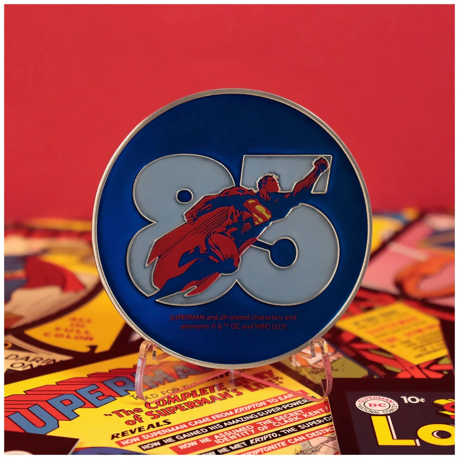 Superman 85th Anniversary Medallion 8 Superman 85th Anniversary Medallion - Image 6