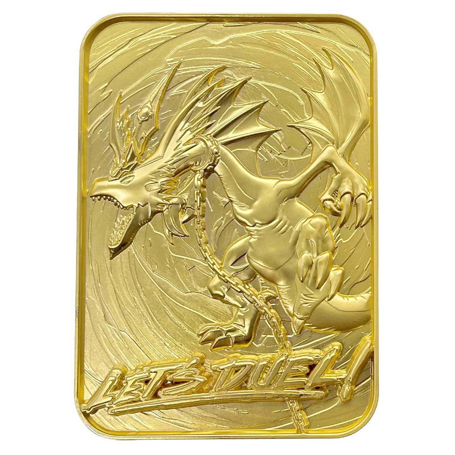 Yu-Gi-Oh! 24k Gold Plated Harpie's Pet Dragon Ingot By Fanattik 6 Yu-Gi-Oh! 24k Gold Plated Harpie's Pet Dragon Ingot By Fanattik - Image 4