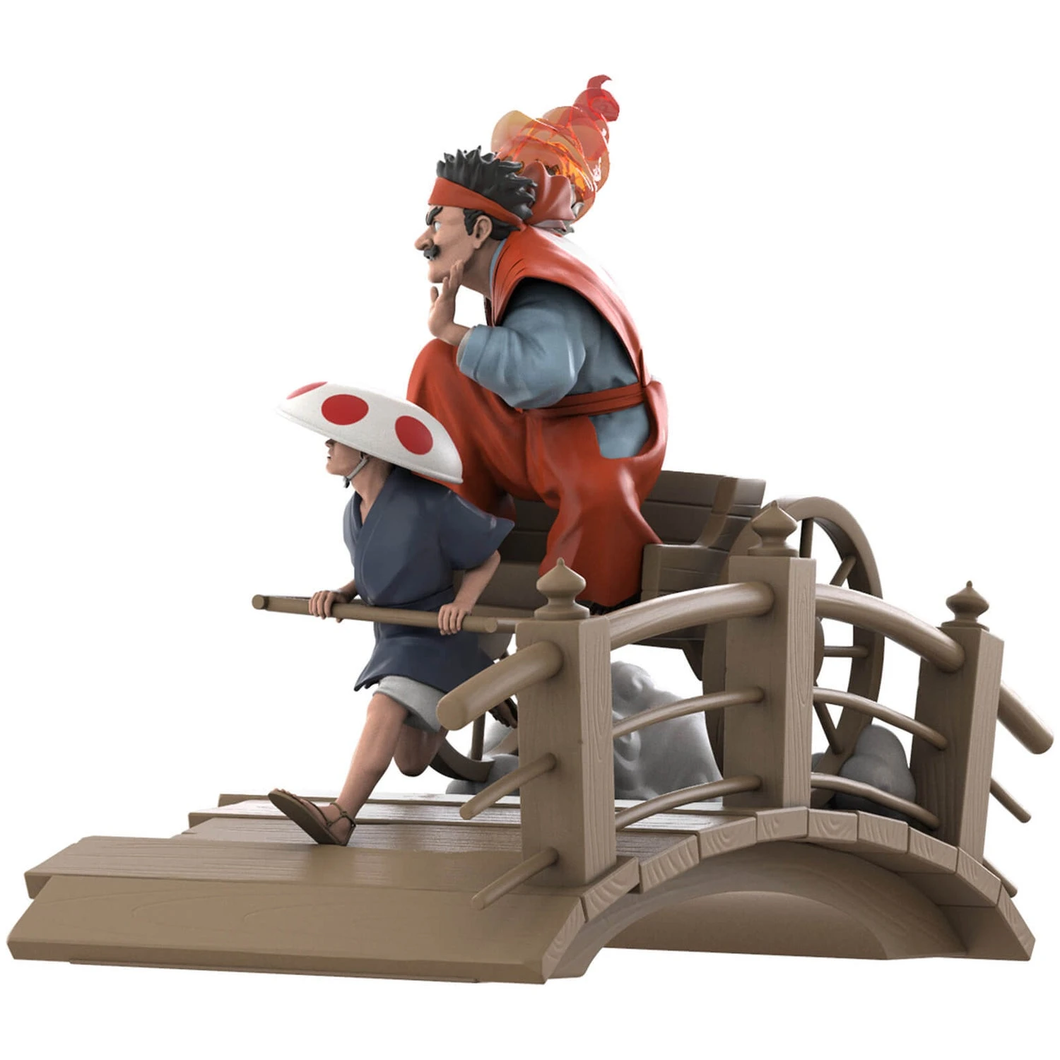 Ukiyo-E Rickshaw Kart: Mushroom Shogun By Jed Henry 5 Ukiyo-E Rickshaw Kart: Mushroom Shogun By Jed Henry - Image 3